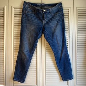 Womens Mossimo Mid-Rise Jegging Size 14/ 32S Power Stretch